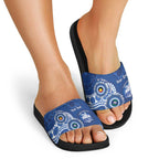Kangaroos NAIDOC 2026 Personalised Slide Sandals 50 Years of Deadly Aboriginal Art