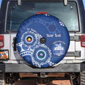 Kangaroos NAIDOC 2026 Personalised Spare Tire Cover 50 Years of Deadly Aboriginal Art