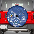 Kangaroos NAIDOC 2026 Personalised Spare Tire Cover 50 Years of Deadly Aboriginal Art