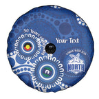 Kangaroos NAIDOC 2026 Personalised Spare Tire Cover 50 Years of Deadly Aboriginal Art