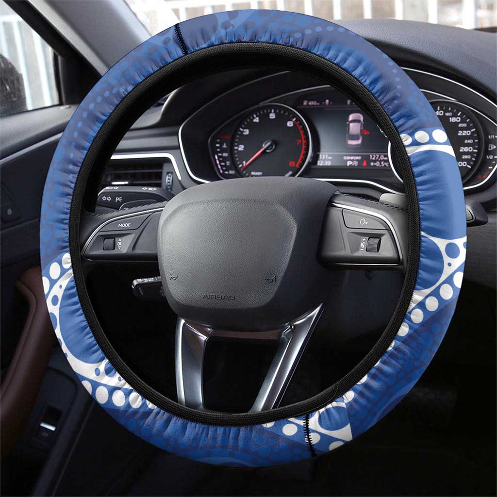 Kangaroos NAIDOC 2026 Steering Wheel Cover 50 Years of Deadly Aboriginal Art