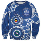 Kangaroos NAIDOC 2026 Personalised Sweatshirt 50 Years of Deadly Aboriginal Art