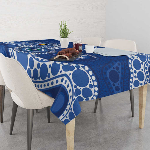 Kangaroos NAIDOC 2026 Personalised Tablecloth 50 Years of Deadly Aboriginal Art