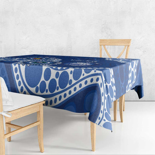 Kangaroos NAIDOC 2026 Personalised Tablecloth 50 Years of Deadly Aboriginal Art