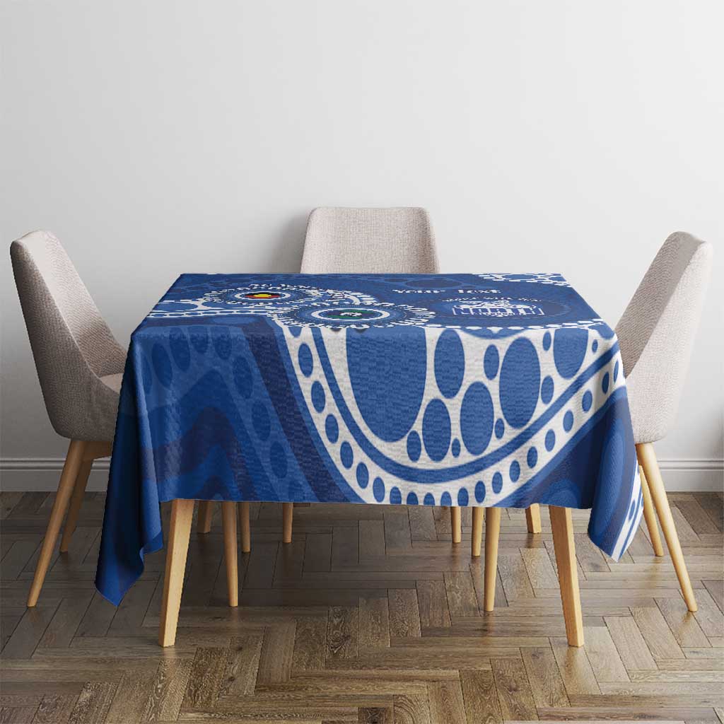 Kangaroos NAIDOC 2026 Personalised Tablecloth 50 Years of Deadly Aboriginal Art