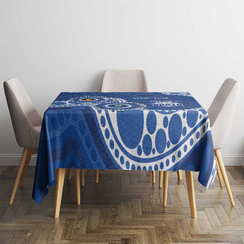 Kangaroos NAIDOC 2026 Personalised Tablecloth 50 Years of Deadly Aboriginal Art