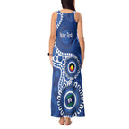 Kangaroos NAIDOC 2026 Personalised Tank Maxi Dress 50 Years of Deadly Aboriginal Art