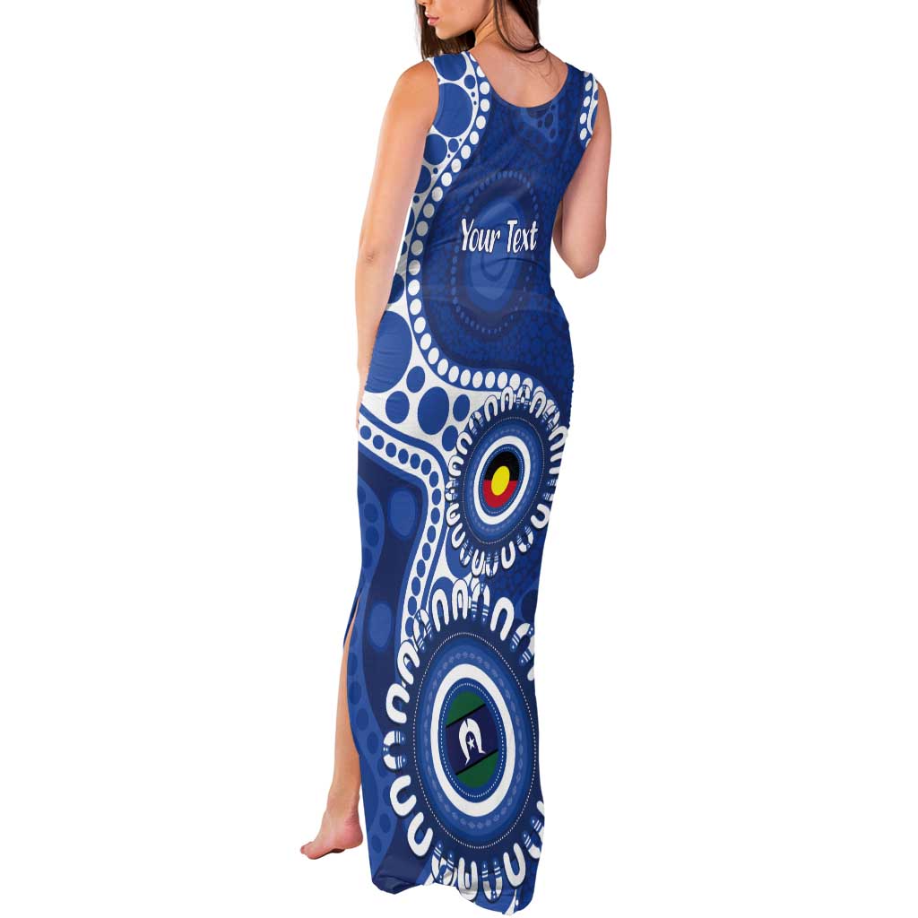Kangaroos NAIDOC 2026 Personalised Tank Maxi Dress 50 Years of Deadly Aboriginal Art
