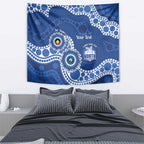 Kangaroos NAIDOC 2026 Personalised Tapestry 50 Years of Deadly Aboriginal Art