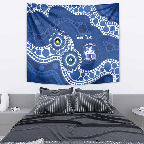 Kangaroos NAIDOC 2026 Personalised Tapestry 50 Years of Deadly Aboriginal Art