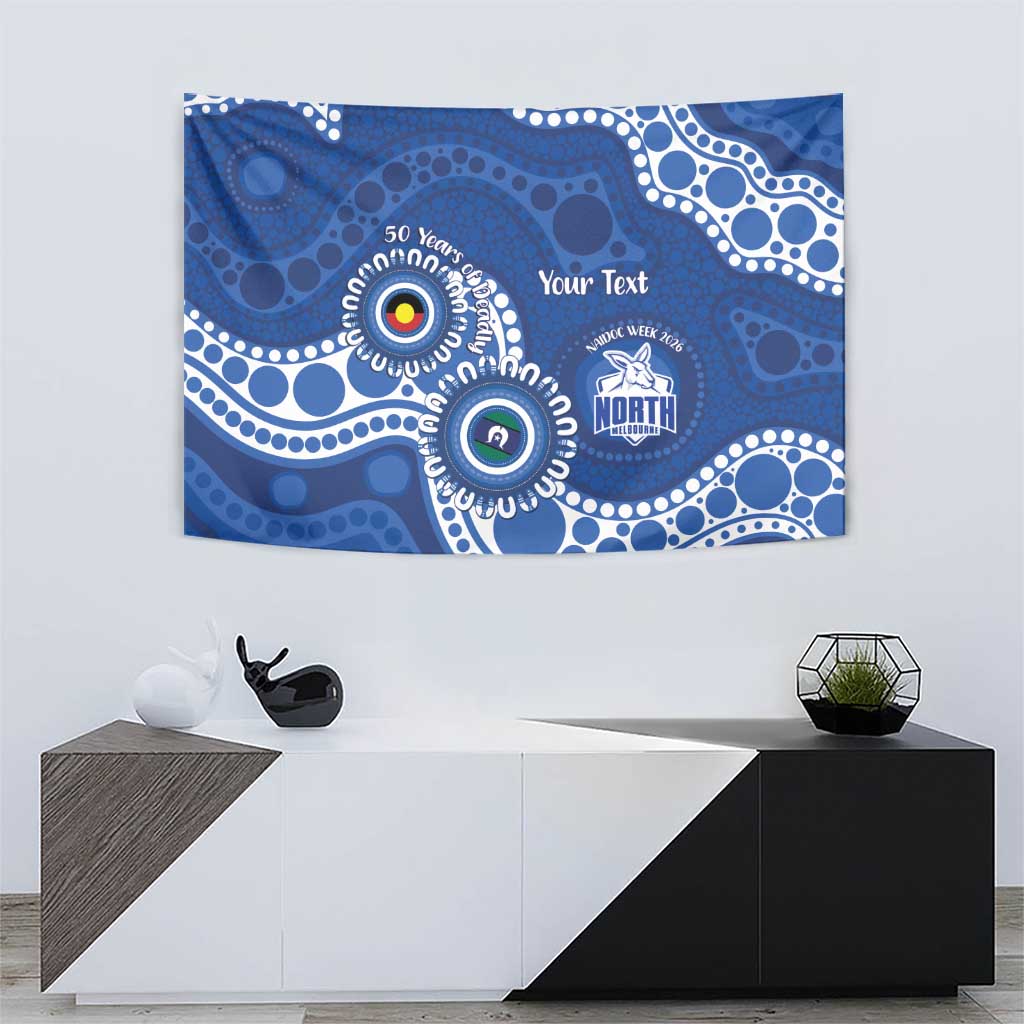 Kangaroos NAIDOC 2026 Personalised Tapestry 50 Years of Deadly Aboriginal Art