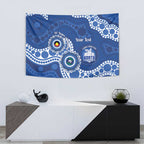Kangaroos NAIDOC 2026 Personalised Tapestry 50 Years of Deadly Aboriginal Art