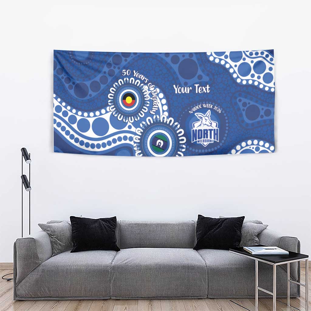 Kangaroos NAIDOC 2026 Personalised Tapestry 50 Years of Deadly Aboriginal Art