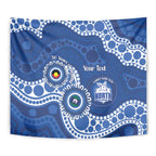 Kangaroos NAIDOC 2026 Personalised Tapestry 50 Years of Deadly Aboriginal Art