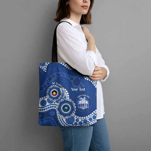 Kangaroos NAIDOC 2026 Personalised Tote Bag 50 Years of Deadly Aboriginal Art