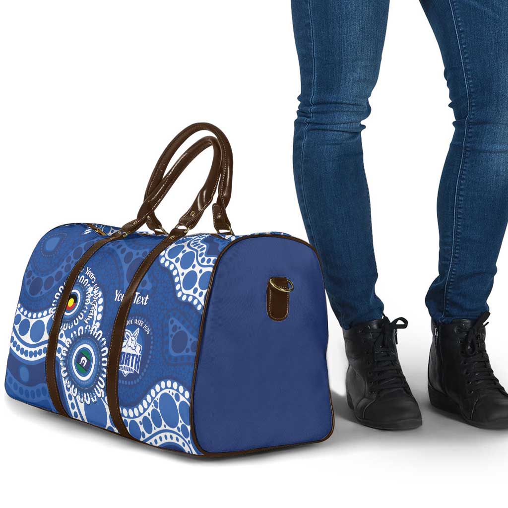 Kangaroos NAIDOC 2026 Personalised Travel Bag 50 Years of Deadly Aboriginal Art