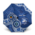 Kangaroos NAIDOC 2026 Personalised Umbrella 50 Years of Deadly Aboriginal Art
