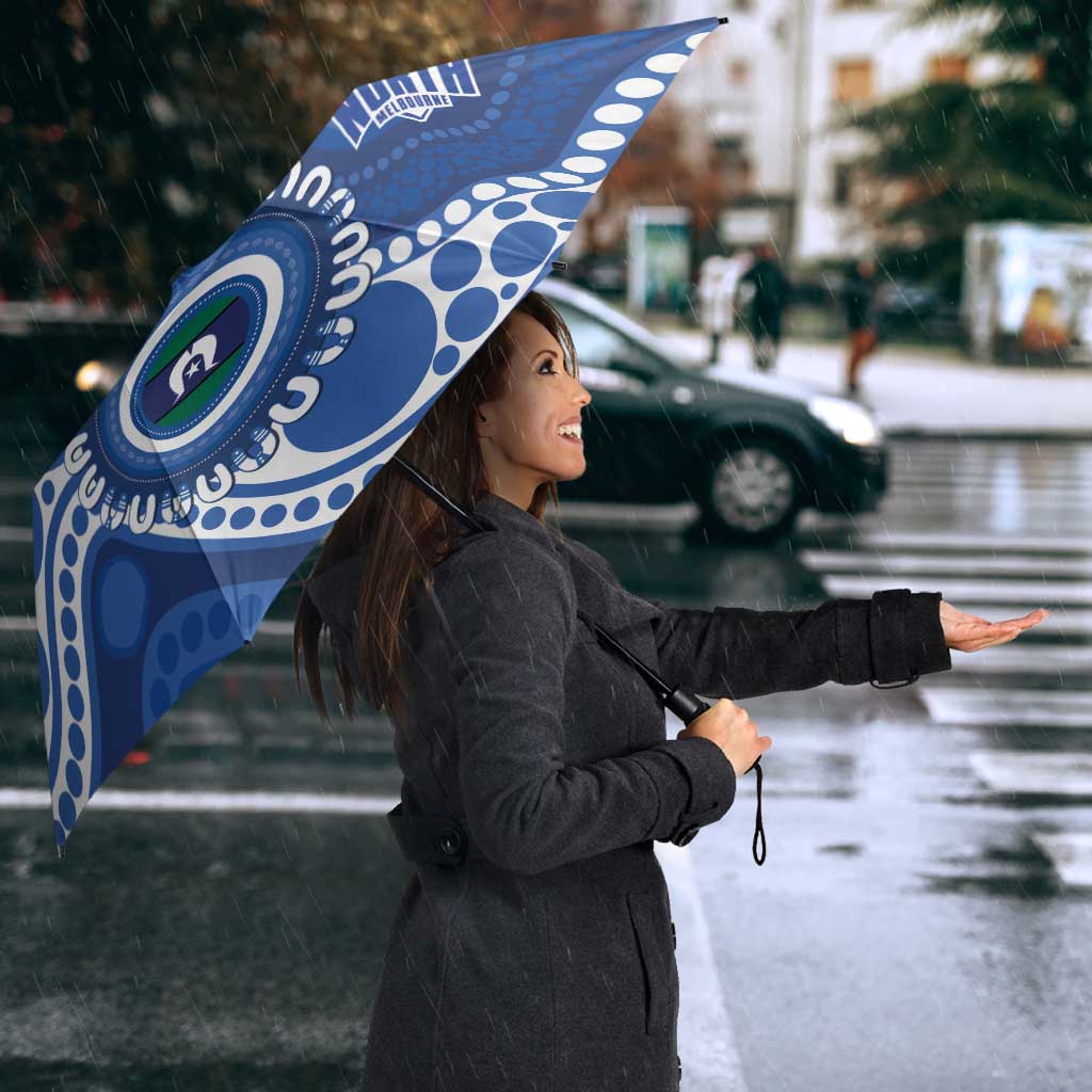 Kangaroos NAIDOC 2026 Personalised Umbrella 50 Years of Deadly Aboriginal Art