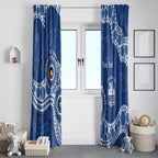 Kangaroos NAIDOC 2026 Personalised Window Curtain 50 Years of Deadly Aboriginal Art