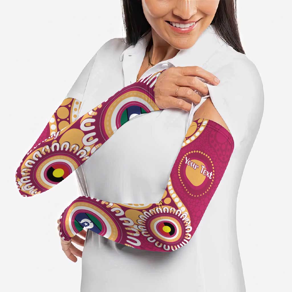 Brisbane Lions NAIDOC 2026 Personalised Arm Sleeves 50 Years of Deadly Aboriginal Art