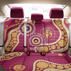 Brisbane Lions NAIDOC 2026 Personalised Back Car Seat Cover 50 Years of Deadly Aboriginal Art