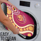 Brisbane Lions NAIDOC 2026 Personalised Bathroom Set 50 Years of Deadly Aboriginal Art