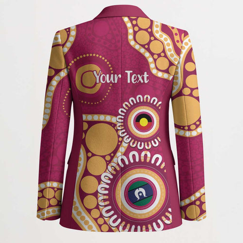 Brisbane Lions NAIDOC 2026 Personalised Blazer 50 Years of Deadly Aboriginal Art