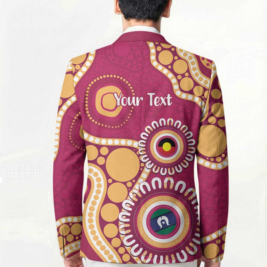 Brisbane Lions NAIDOC 2026 Personalised Blazer 50 Years of Deadly Aboriginal Art