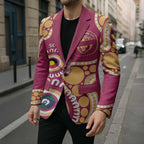 Brisbane Lions NAIDOC 2026 Personalised Blazer 50 Years of Deadly Aboriginal Art