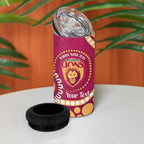 Brisbane Lions NAIDOC 2026 Personalised 4 in 1 Can Cooler Tumbler 50 Years of Deadly Aboriginal Art