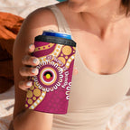 Brisbane Lions NAIDOC 2026 Personalised 4 in 1 Can Cooler Tumbler 50 Years of Deadly Aboriginal Art