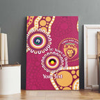 Brisbane Lions NAIDOC 2026 Personalised Canvas Wall Art 50 Years of Deadly Aboriginal Art