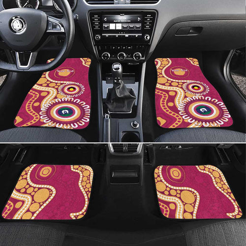 Brisbane Lions NAIDOC 2026 Personalised Car Mats 50 Years of Deadly Aboriginal Art