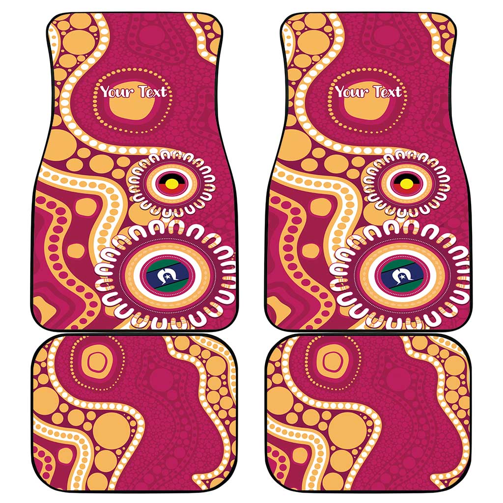 Brisbane Lions NAIDOC 2026 Personalised Car Mats 50 Years of Deadly Aboriginal Art