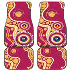 Brisbane Lions NAIDOC 2026 Personalised Car Mats 50 Years of Deadly Aboriginal Art