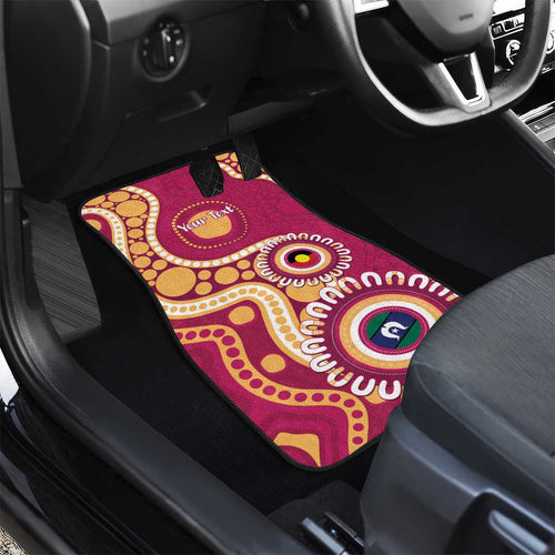 Brisbane Lions NAIDOC 2026 Personalised Car Mats 50 Years of Deadly Aboriginal Art