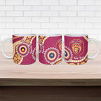 Brisbane Lions NAIDOC 2026 Personalised Ceramic Mug 50 Years of Deadly Aboriginal Art