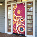 Brisbane Lions NAIDOC 2026 Personalised Door Cover 50 Years of Deadly Aboriginal Art