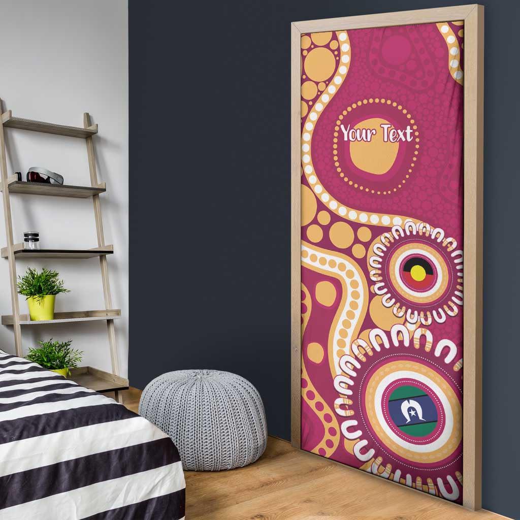 Brisbane Lions NAIDOC 2026 Personalised Door Cover 50 Years of Deadly Aboriginal Art