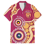 Brisbane Lions NAIDOC 2026 Personalised Family Matching Tank Maxi Dress and Hawaiian Shirt 50 Years of Deadly Aboriginal Art