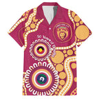 Brisbane Lions NAIDOC 2026 Personalised Hawaiian Shirt 50 Years of Deadly Aboriginal Art