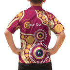 Brisbane Lions NAIDOC 2026 Personalised Hawaiian Shirt 50 Years of Deadly Aboriginal Art