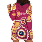Brisbane Lions NAIDOC 2026 Personalised Hoodie Dress 50 Years of Deadly Aboriginal Art