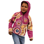 Brisbane Lions NAIDOC 2026 Personalised Kid Hoodie 50 Years of Deadly Aboriginal Art
