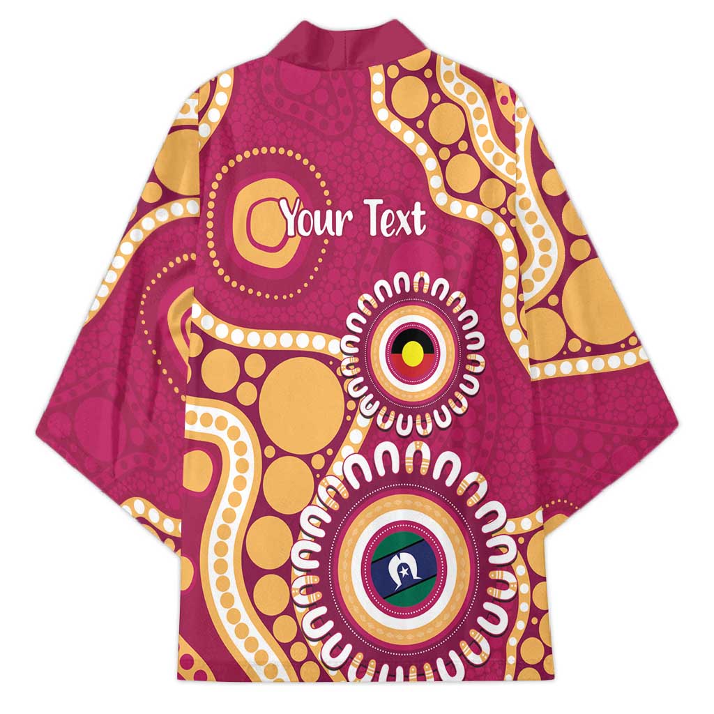 Brisbane Lions NAIDOC 2026 Personalised Kimono 50 Years of Deadly Aboriginal Art