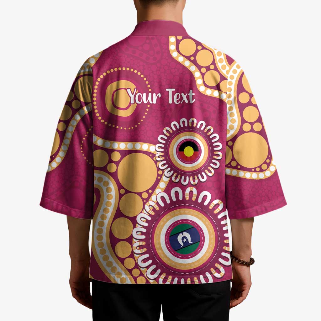 Brisbane Lions NAIDOC 2026 Personalised Kimono 50 Years of Deadly Aboriginal Art