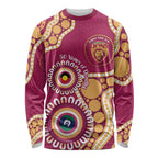 Brisbane Lions NAIDOC 2026 Personalised Long Sleeve Shirt 50 Years of Deadly Aboriginal Art