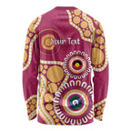 Brisbane Lions NAIDOC 2026 Personalised Long Sleeve Shirt 50 Years of Deadly Aboriginal Art
