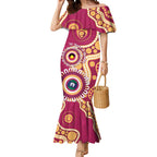 Brisbane Lions NAIDOC 2026 Personalised Mermaid Dress 50 Years of Deadly Aboriginal Art