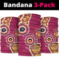 Brisbane Lions NAIDOC 2026 Personalised Neck Gaiter 50 Years of Deadly Aboriginal Art